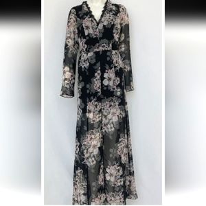 Forever 21 floral maxi